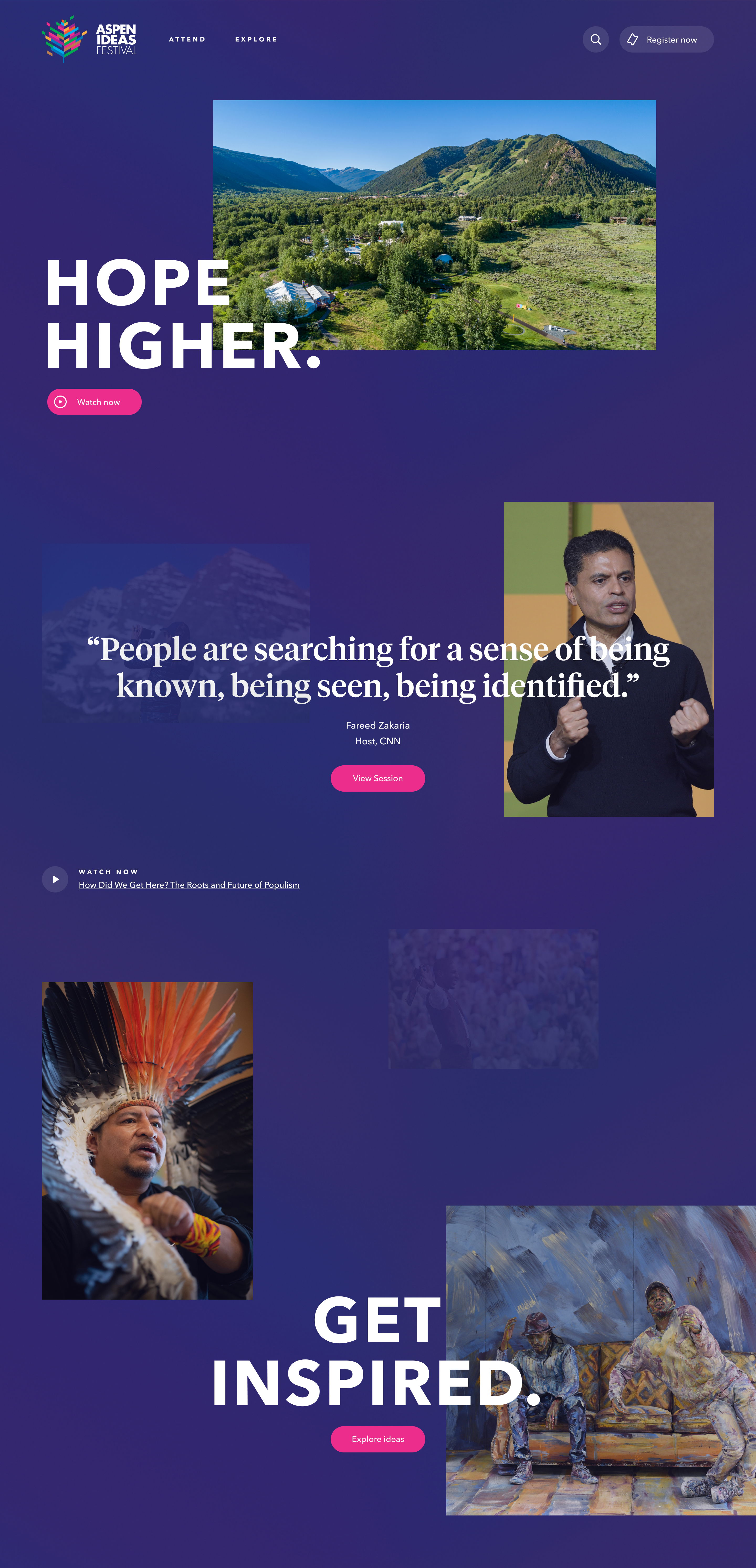 Aspen Ideas Festival — AREA 17