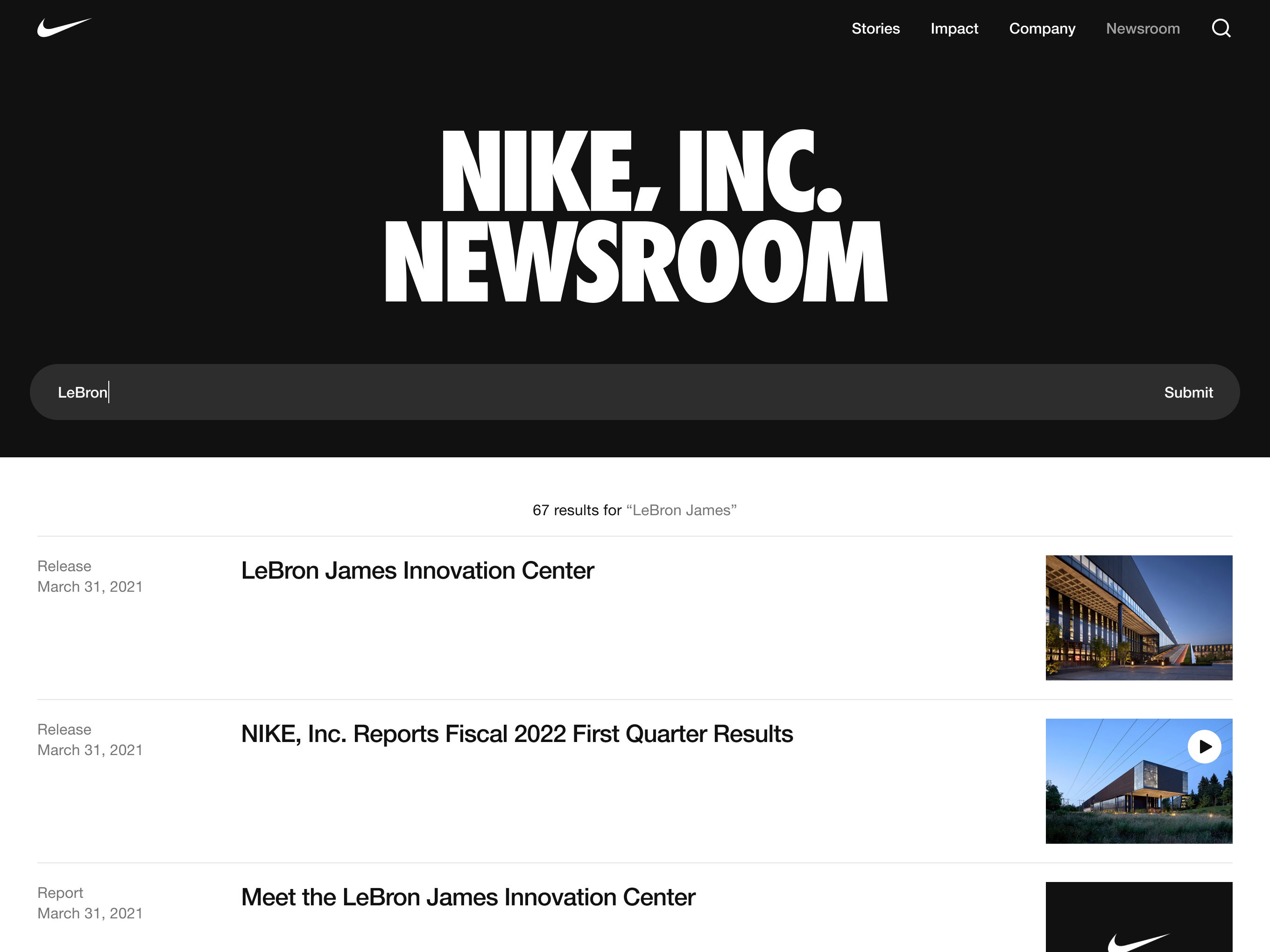 Nike company clearance website