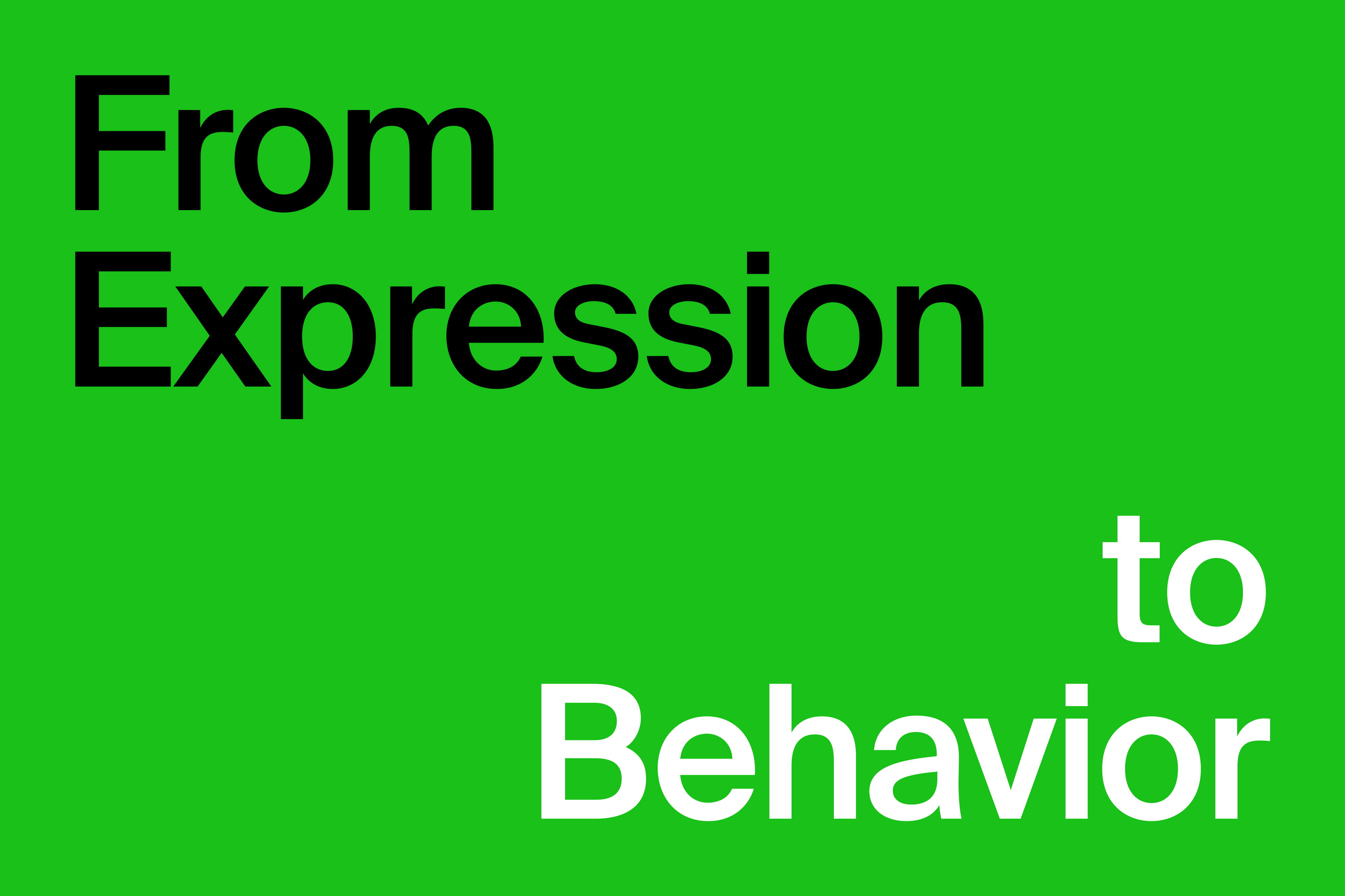 Area 17 Expression To Behavior